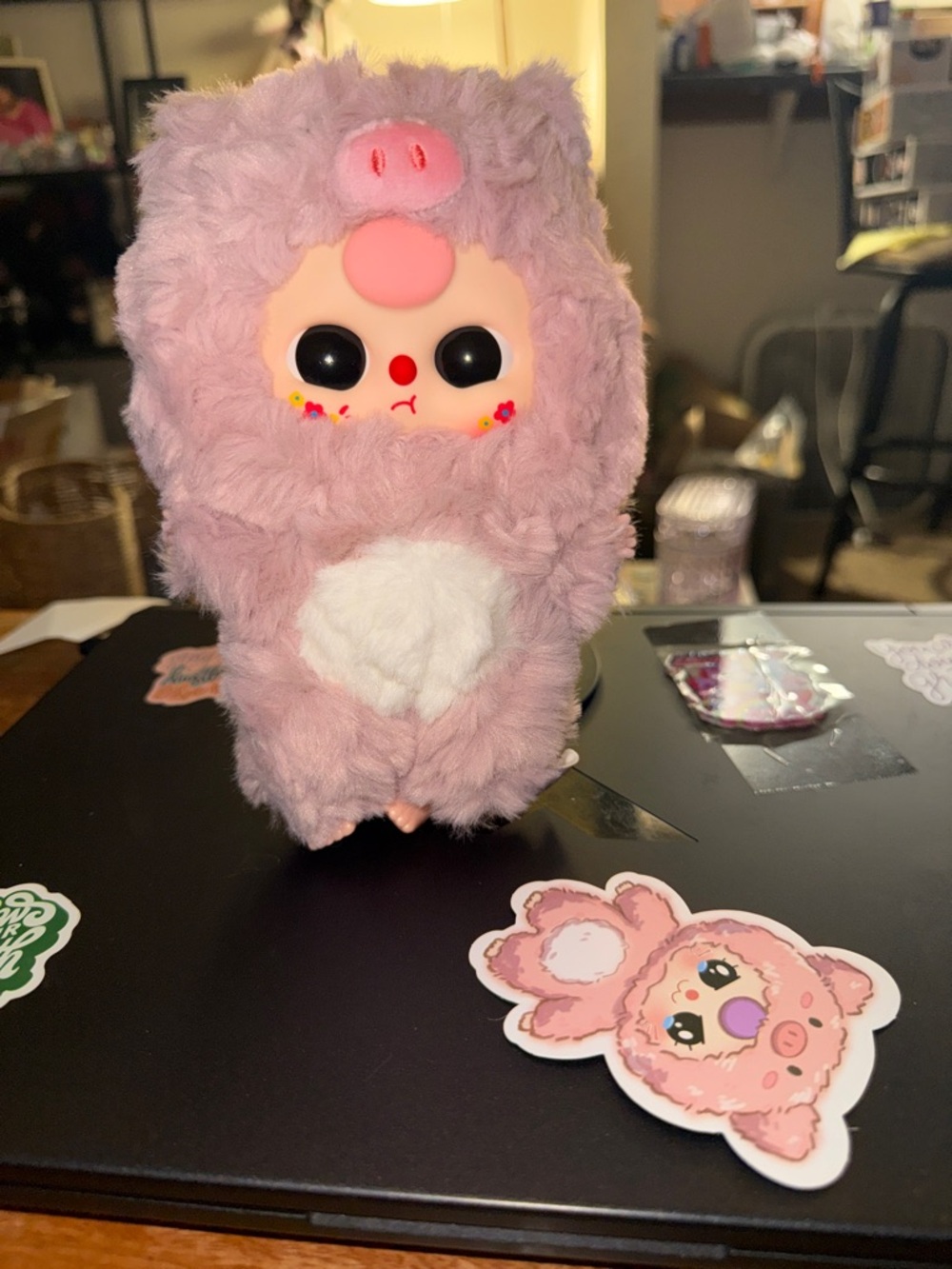 Baby Three - Big Cute Plush Pendant Pig